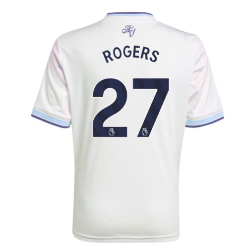 2025-2026 Aston Villa Third Shirt - Kids (Rogers 27)