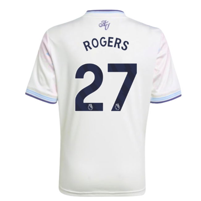 2025-2026 Aston Villa Third Shirt - Kids (Rogers 27)