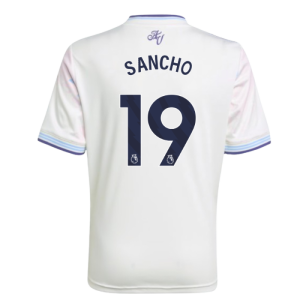 2025-2026 Aston Villa Third Shirt - Kids (Sancho 19)