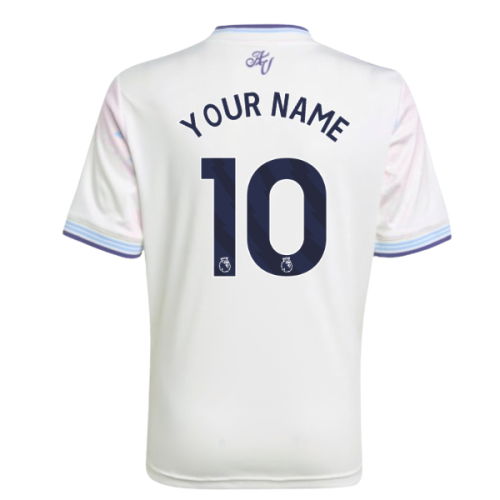 2025-2026 Aston Villa Third Shirt - Kids (Your Name)