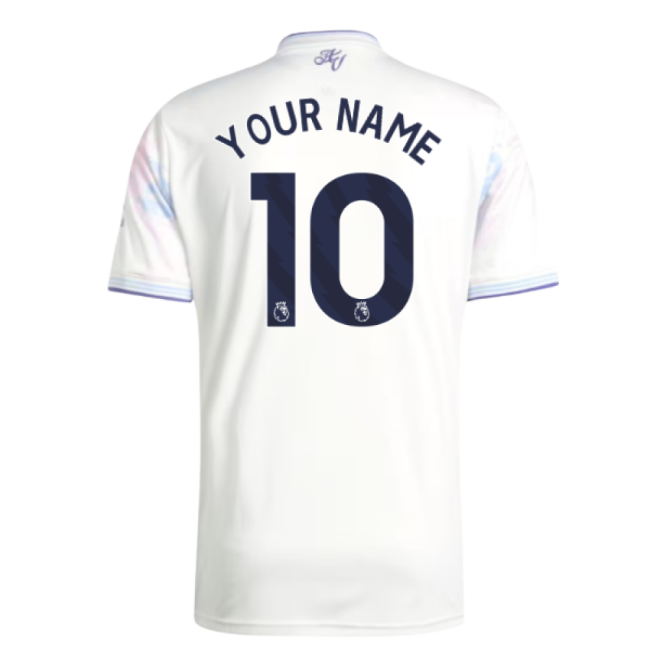 2025-2026 Aston Villa Third Shirt (Your Name)
