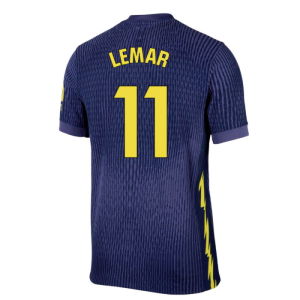 2025-2026 Atletico Madrid Authentic Away Shirt (Lemar 11)