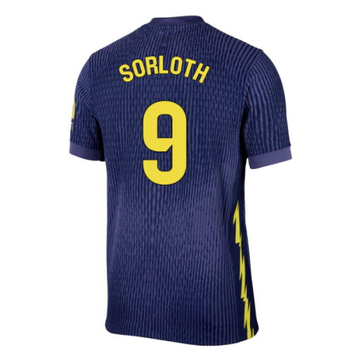 2025-2026 Atletico Madrid Authentic Away Shirt (Sorloth 9)