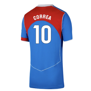 2025-2026 Atletico Madrid Authentic Third Shirt (Correa 10)