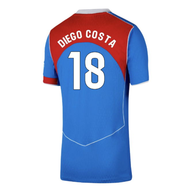 2025-2026 Atletico Madrid Authentic Third Shirt (Diego Costa 18)
