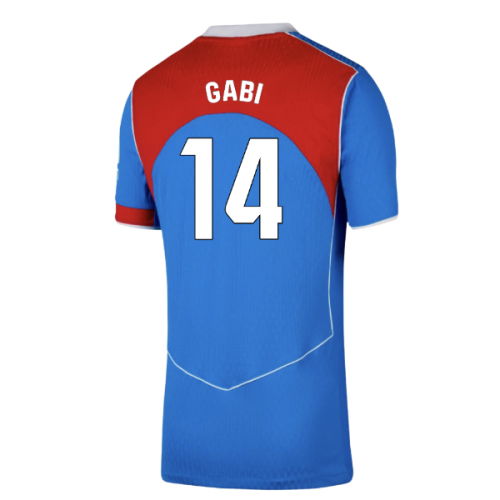 2025-2026 Atletico Madrid Authentic Third Shirt (Gabi 14)