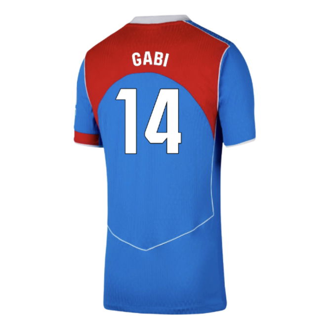 2025-2026 Atletico Madrid Authentic Third Shirt (Gabi 14)