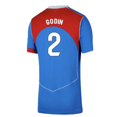 2025-2026 Atletico Madrid Authentic Third Shirt (Godin 2)