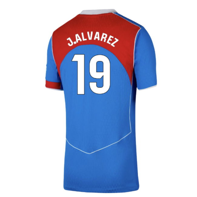 2025-2026 Atletico Madrid Authentic Third Shirt (J.Alvarez 19)