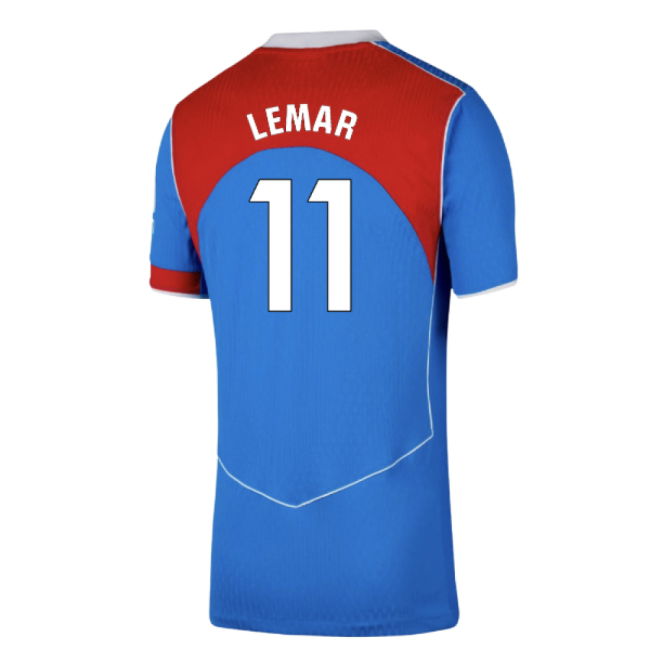 2025-2026 Atletico Madrid Authentic Third Shirt (Lemar 11)
