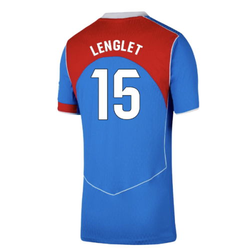 2025-2026 Atletico Madrid Authentic Third Shirt (Lenglet 15)