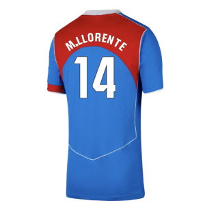 2025-2026 Atletico Madrid Authentic Third Shirt (M.Llorente 14)