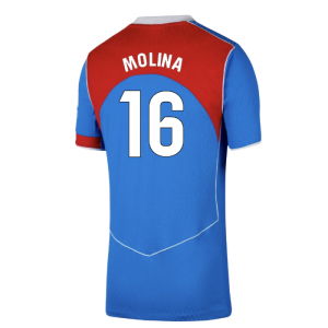 2025-2026 Atletico Madrid Authentic Third Shirt (Molina 16)