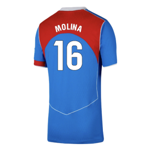 2025-2026 Atletico Madrid Authentic Third Shirt (Molina 16)