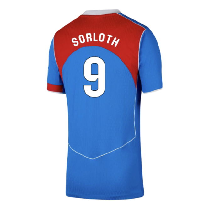 2025-2026 Atletico Madrid Authentic Third Shirt (Sorloth 9)