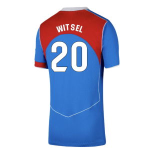 2025-2026 Atletico Madrid Authentic Third Shirt (Witsel 20)