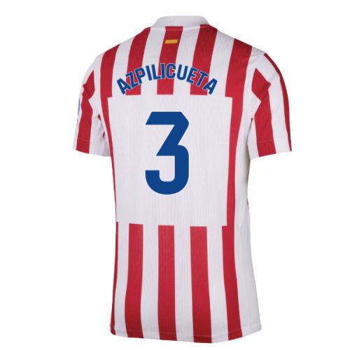 2025-2026 Atletico Madrid Home Authentic Shirt (Azpilicueta 3)