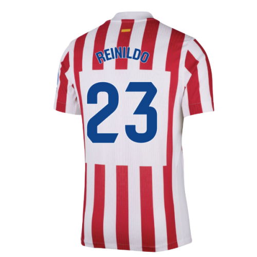 2025-2026 Atletico Madrid Home Authentic Shirt (Reinildo 23)