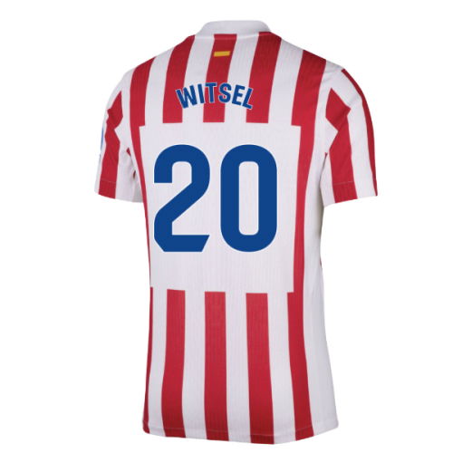 2025-2026 Atletico Madrid Home Authentic Shirt (Witsel 20)