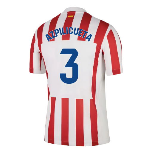 2025-2026 Atletico Madrid Home Shirt (Azpilicueta 3)