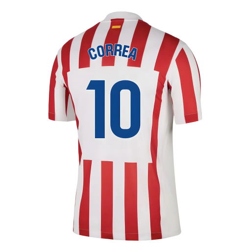 2025-2026 Atletico Madrid Home Shirt (Correa 10)