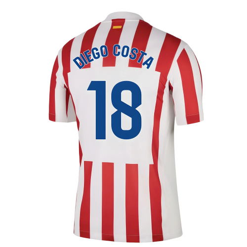 2025-2026 Atletico Madrid Home Shirt (Diego Costa 18)