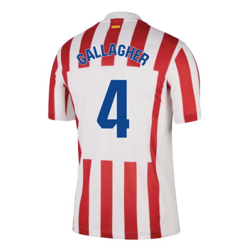 2025-2026 Atletico Madrid Home Shirt (Gallagher 4)