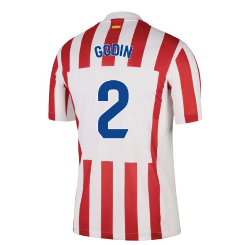 2025-2026 Atletico Madrid Home Shirt (Godin 2)