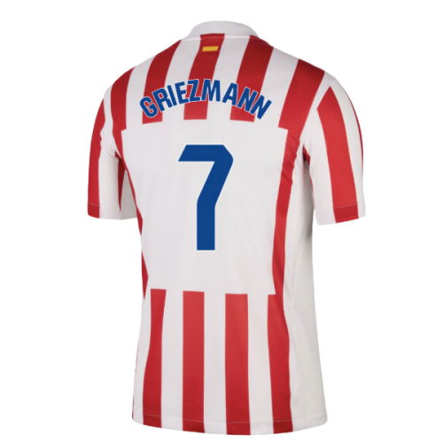 2025-2026 Atletico Madrid Home Shirt (Griezmann 7)