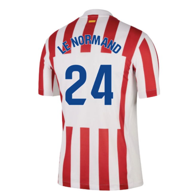 2025-2026 Atletico Madrid Home Shirt (Le Normand 24)