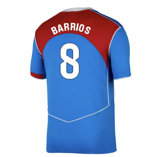 2025-2026 Atletico Madrid Third Shirt (Barrios 8)