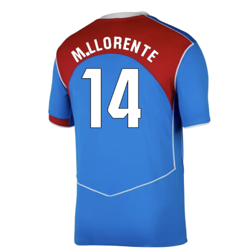 2025-2026 Atletico Madrid Third Shirt (M.Llorente 14)  2025-2026 Atletico Madrid Third Shirt (M.Llorente 14)
