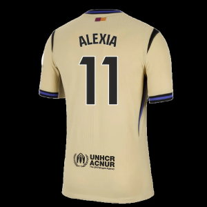 2025-2026 Barcelona Authentic Away Shirt (Alexia 11)