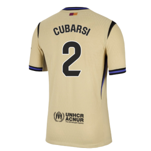 2025-2026 Barcelona Authentic Away Shirt (Cubarsi 2)