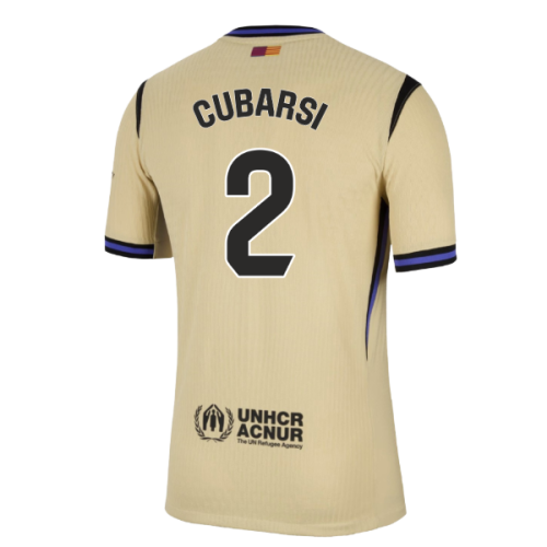 2025-2026 Barcelona Authentic Away Shirt (Cubarsi 2)
