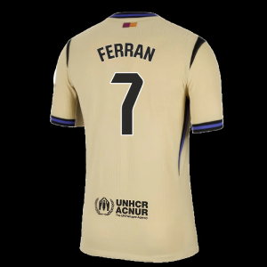 2025-2026 Barcelona Authentic Away Shirt (Ferran 7)