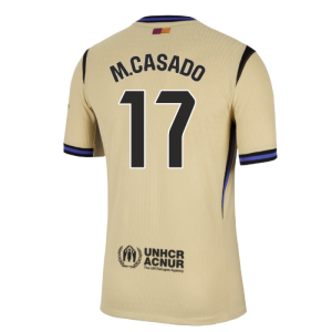 2025-2026 Barcelona Authentic Away Shirt (M.Casado 17)