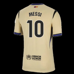 2025-2026 Barcelona Authentic Away Shirt (Messi 10)