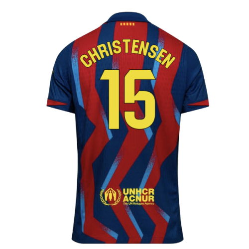 2025-2026 Barcelona Authentic Dri-Fit SE Fourth Shirt (Christensen 15)