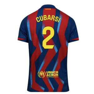 2025-2026 Barcelona Authentic Dri-Fit SE Fourth Shirt (Cubarsi 2)