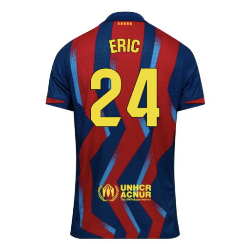 2025-2026 Barcelona Authentic Dri-Fit SE Fourth Shirt (Eric 24)