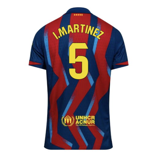 2025-2026 Barcelona Authentic Dri-Fit SE Fourth Shirt (I.Martinez 5)