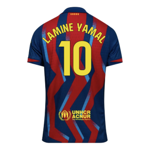 2025-2026 Barcelona Authentic Dri-Fit SE Fourth Shirt (Lamine Yamal 10)
