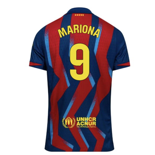 2025-2026 Barcelona Authentic Dri-Fit SE Fourth Shirt (Mariona 9)