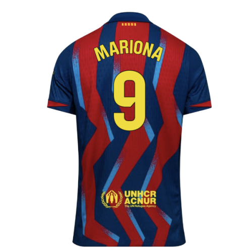 2025-2026 Barcelona Authentic Dri-Fit SE Fourth Shirt (Mariona 9)