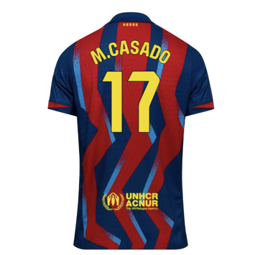 2025-2026 Barcelona Authentic Dri-Fit SE Fourth Shirt (M.Casado 17)