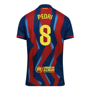 2025-2026 Barcelona Authentic Dri-Fit SE Fourth Shirt (Pedri 8)
