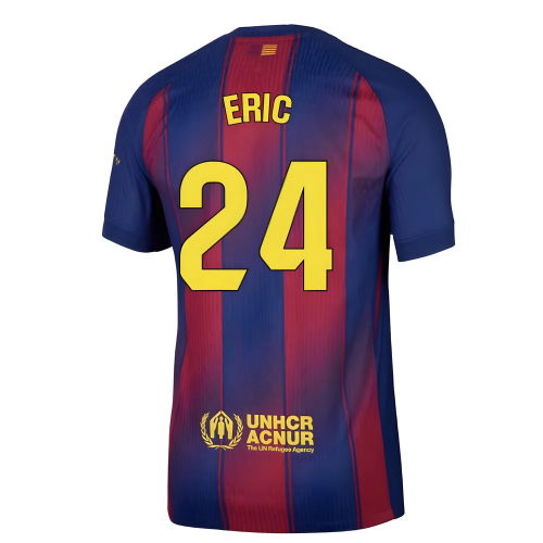 2025-2026 Barcelona Authentic Home Shirt (Eric 24)