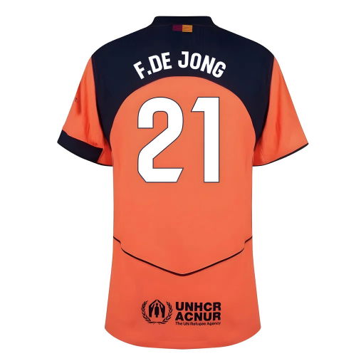 2025-2026 Barcelona Authentic Third Shirt (F.De Jong 21)  2025-2026 Barcelona Authentic Third Shirt (F.De Jong 21)