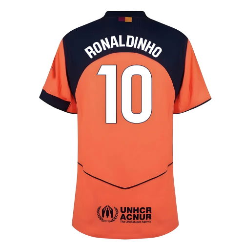 2025-2026 Barcelona Authentic Third Shirt (Ronaldinho 10)